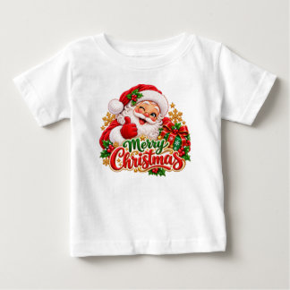 Kerstmis Kerstman Baby T-Shirt – Cute Ch
