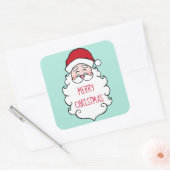 Kerstmis Kerstman Cadeautag Stickers (Envelop)