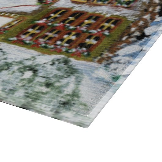 Kerstmis, Kerstman, Claus, snijden, karton, rendie Snijplank (Hoek)