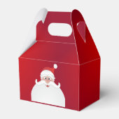 Kerstmis Kerstman Gable Favor Doos Bedankdoosjes (Achterkant)