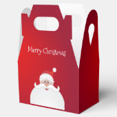 Kerstmis Kerstman Gable Favor Doos Bedankdoosjes (Geopend)