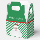 Kerstmis Kerstman Gable Favor Doos Bedankdoosjes (Geopend)