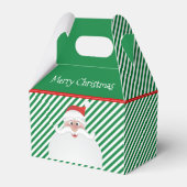 Kerstmis Kerstman Gable Favor Doos Bedankdoosjes (Voorkant Zijde)