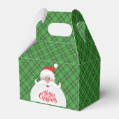 Kerstmis Kerstman Gable Favor Doos Bedankdoosjes (Achterkant)