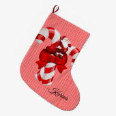 Kerstmis, kerstman grote kerstsok (Voorkant (Hangend))