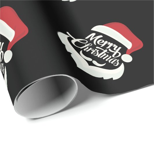 Kerstmis Kerstman Hoed inpakpapier (Rol Hoek)