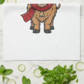 Kerstmis Kerstman Hoed Vector_1 Theedoek (Gevouwen)