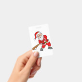 Kerstmis Kerstman Honkbal Pitcher Jongens Kids T Badge (Handheld)