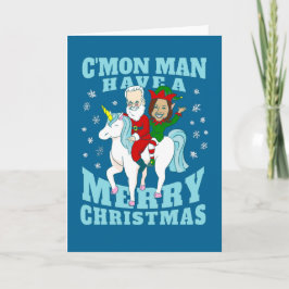 kerstmis kerstman joe biden kamala harris eenhoorn