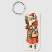 Kerstmis, kerstman, kerstman, Afbeelding knippen Sleutelhanger (Voorkant)