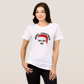 Kerstmis Kerstman T-Shirt (Voorkant volledig)