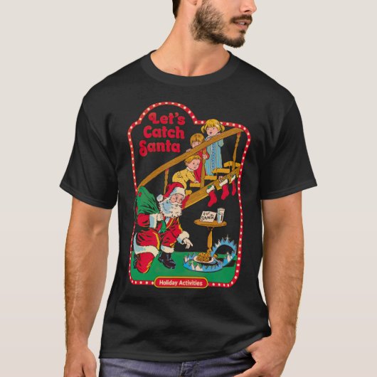 Kerstmis, kerstman t-shirt (Voorkant)