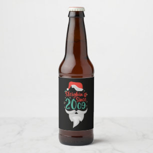 Kerstmis, Kerstman, verjaardag, jubileum, cadeau, Bier Etiket