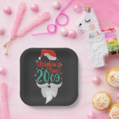 Kerstmis, Kerstman, verjaardag, jubileum, cadeau,  Papieren Bordje (Feest)