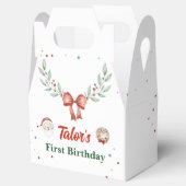 Kerstmis Kerstman Verjaardagsfeest Bedankdoosjes (Geopend)