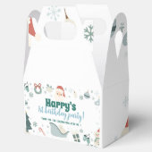 Kerstmis Kerstman Verjaardagsfeestje Favor Box Bedankdoosjes (Geopend)