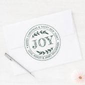 KERSTMIS Kerstmis Bericht Cadeau Label (Envelop)