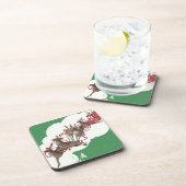 Kerstmis: Kerstmis Bier Onderzetter (Rechterzijde)