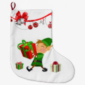 Kerstmis, kerstmis, Elf Grote Kerstsok (Voorkant)