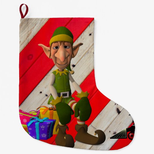 Kerstmis, kerstmis, Elf Grote Kerstsok (Voorkant)