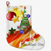 Kerstmis, kerstmis grote kerstsok (Voorkant)