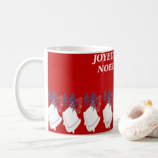 Kerstmis Kerstmis Kerstmis Boîte Cadeau Rouge et B Koffiemok (Met donut)