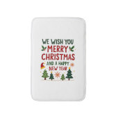 Kerstmis Kerstmis Kerstmis Kerstmis Kerstmis  Badmat (Voorkant Verticaal)
