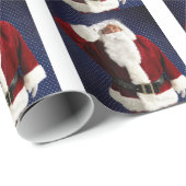 Kerstmis kerstmis met de militaire strijdkrachten cadeaupapier (Rol Hoek)