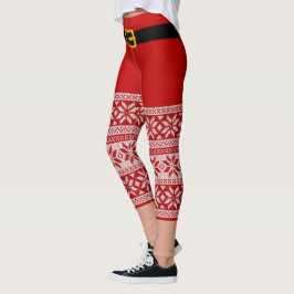 Kerstmis kerstmis met kersttijd leggings