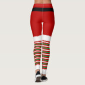 Kerstmis kerstmis met kersttijd leggings (Achterkant)