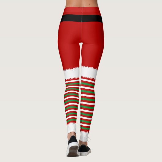 Kerstmis kerstmis met kersttijd leggings (Achterkant)