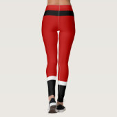 Kerstmis kerstmis met kersttijd leggings (Achterkant)