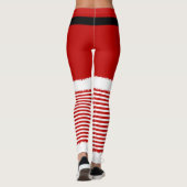 Kerstmis kerstmis met kersttijd leggings (Achterkant)