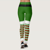 Kerstmis kerstmis met kersttijd leggings (Achterkant)