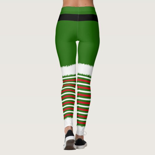 Kerstmis kerstmis met kersttijd leggings (Achterkant)