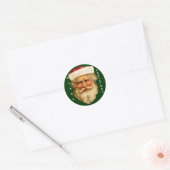 Kerstmis Kerstmis Seizoen Ronde Sticker (Envelop)