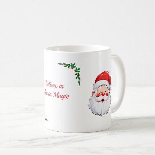 Kerstmis Kerstmoker Koffiemok (Voorkant rechts)