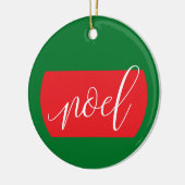 Kerstmis - Kerstversiering Keramisch Ornament (Links)