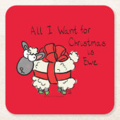 Kerstmis Kinder Cartoon Kartonnen Onderzetters (Voorkant)