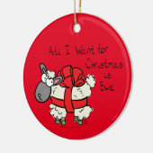 Kerstmis Kinder Cartoon Keramisch Ornament (Links)