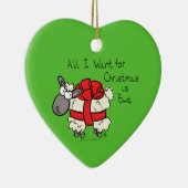 Kerstmis Kinder Cartoon Keramisch Ornament (Rechts)