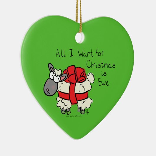 Kerstmis Kinder Cartoon Keramisch Ornament (Rechts)