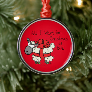 Kerstmis Kinder Cartoon Metalen Ornament