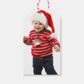 Kerstmis Kinder foto Sjabloon Gift Labels Cadeaulabel (Voorkant)