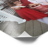 Kerstmis Kinder personaliseer Sjabloon 8 x 10 Foto Afdruk (Hoek)