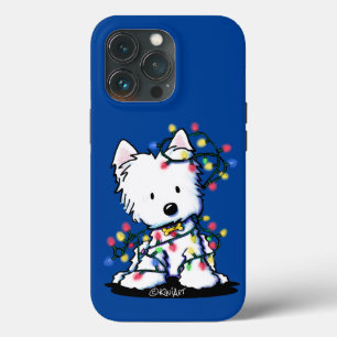 Kerstmis KiniArt Fantastische feestdagen Case-Mate iPhone Case