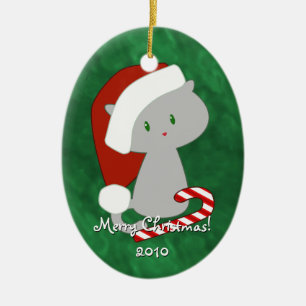 Kerstmis Kitten Ornament