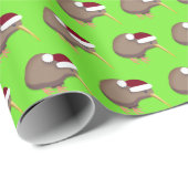 Kerstmis Kiwi Cadeaupapier (Rol Hoek)