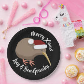 Kerstmis Kiwi Papieren Bordje (Feest)