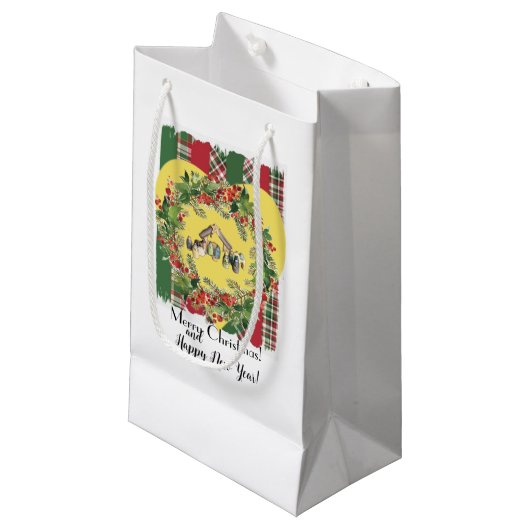 Kerstmis Klein Cadeauzakje (Voorkant Gekanteld)